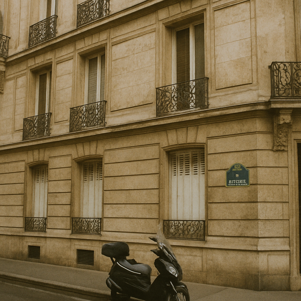Façade d'un immeuble haussmannien parisien